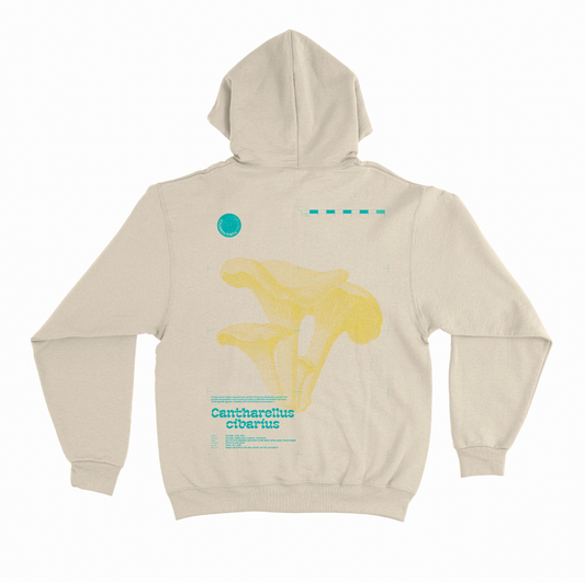 Hoodie Sweatshirt "Cantharellus cibarius"
